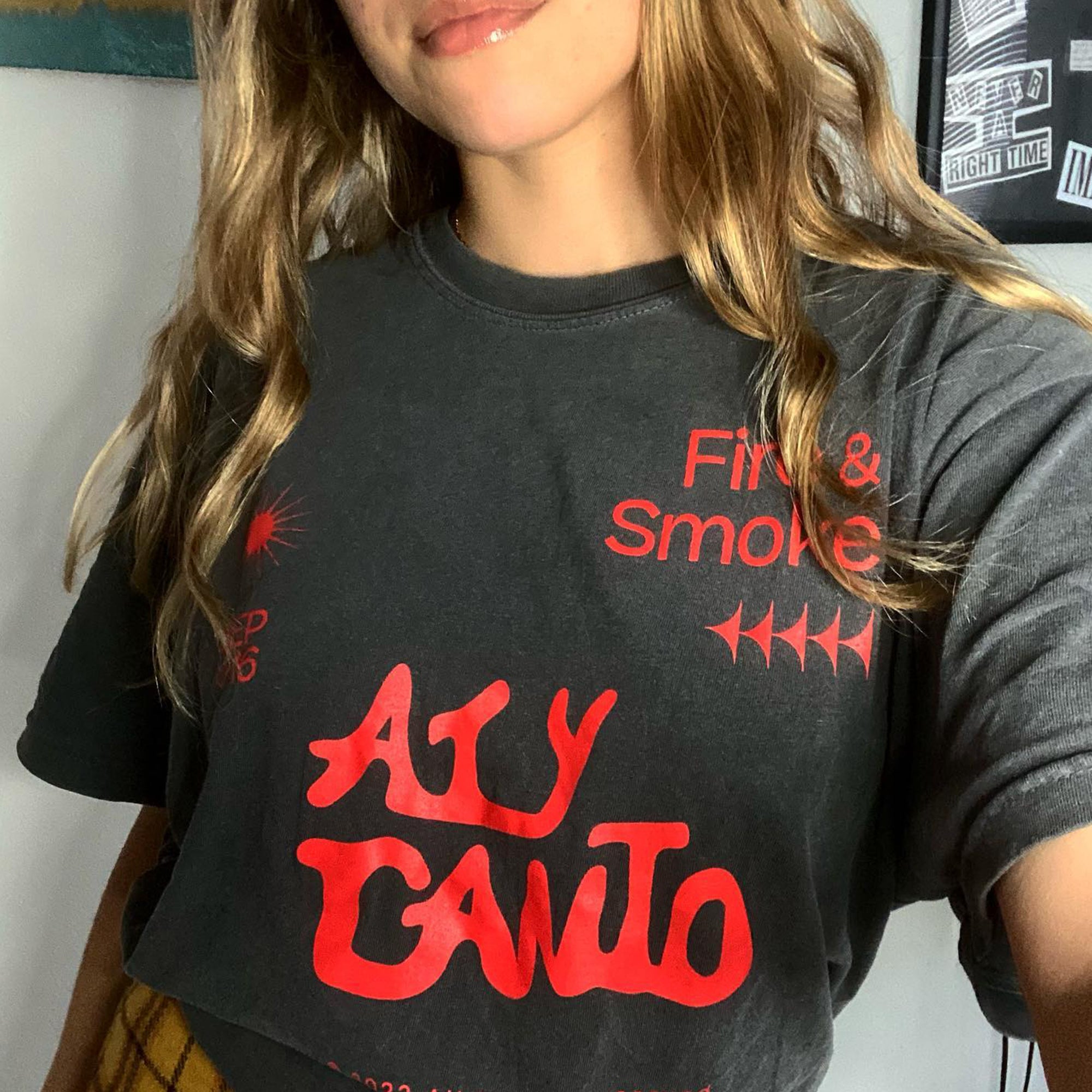 Aly Canto" Fire & Smoke" T-Shirt