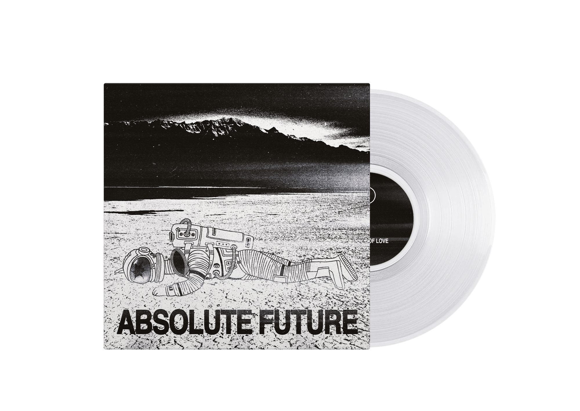 Absolute Future "We Left This Earth" EP Clear Lathe