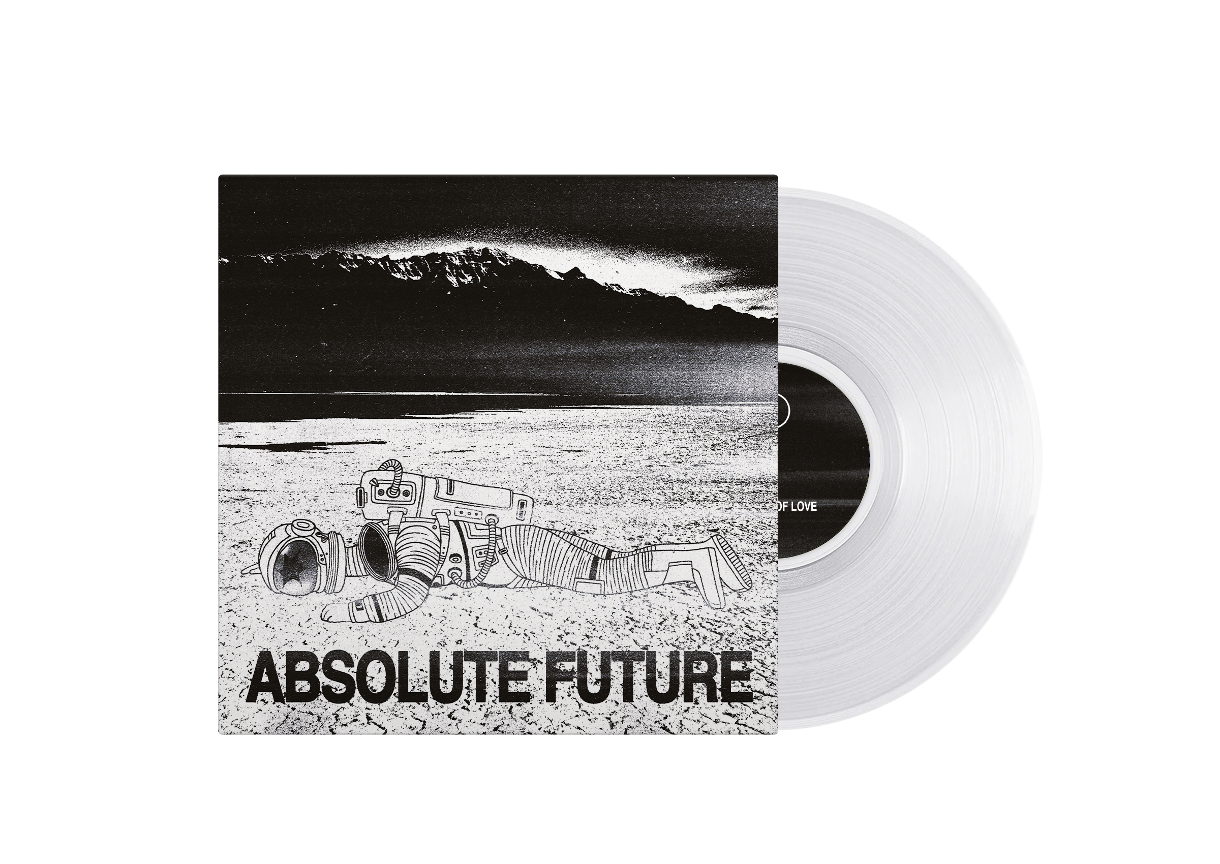 Absolute Future "We Left This Earth" EP Clear Lathe