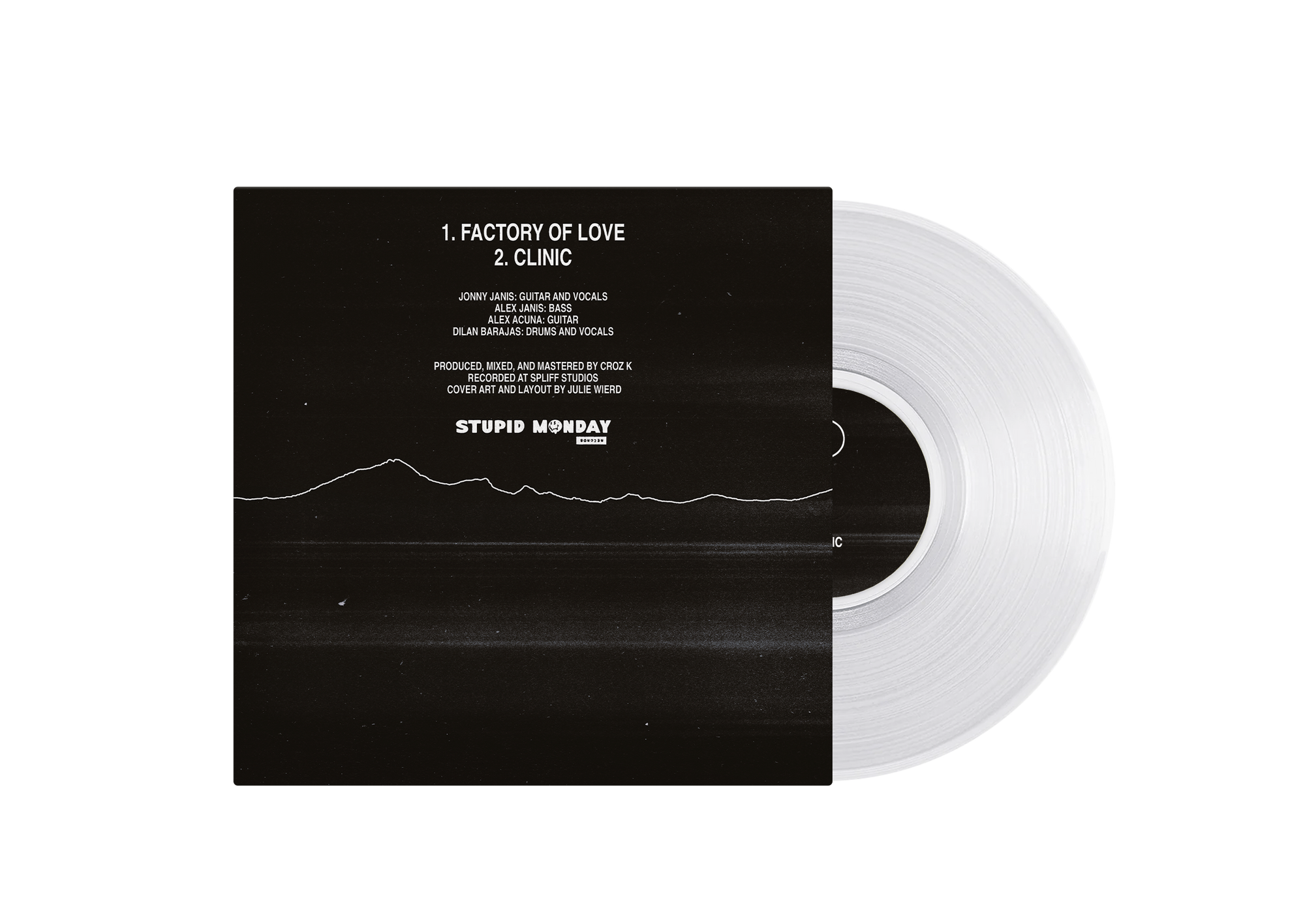 Absolute Future "We Left This Earth" EP Clear Lathe